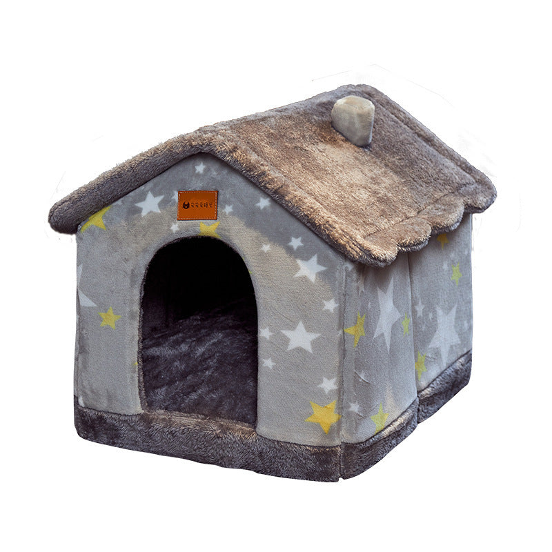 Foldable Dog House Pet Bed